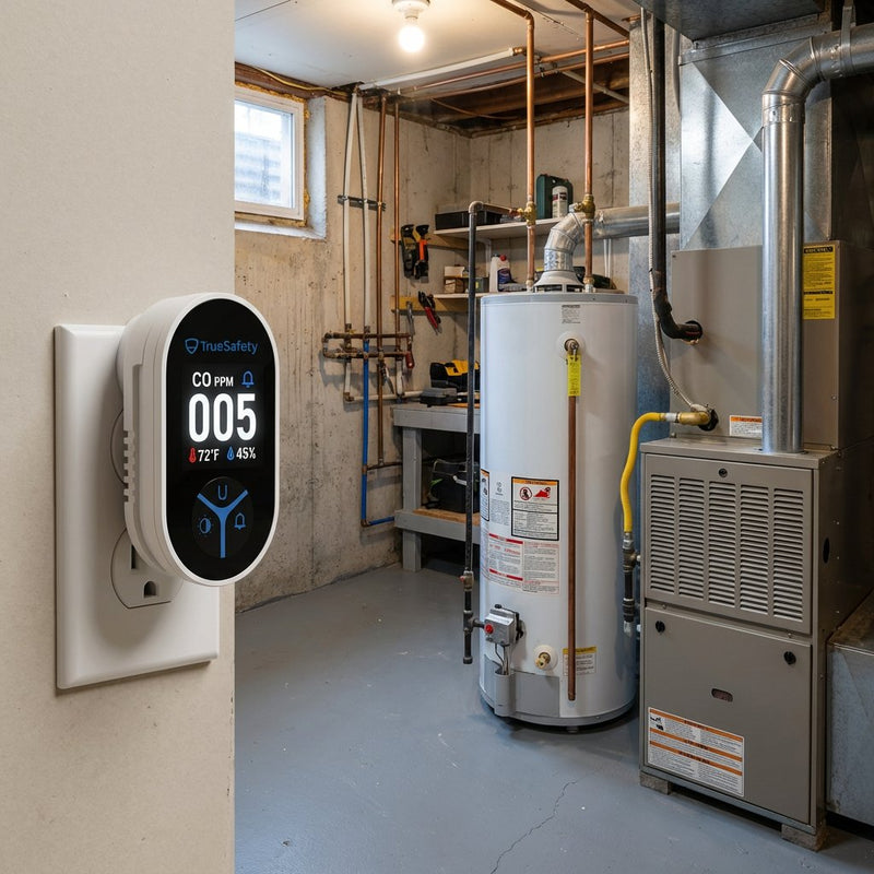 Zone utilitaire — Près de votre chauffe-eau ou de votre fournaise